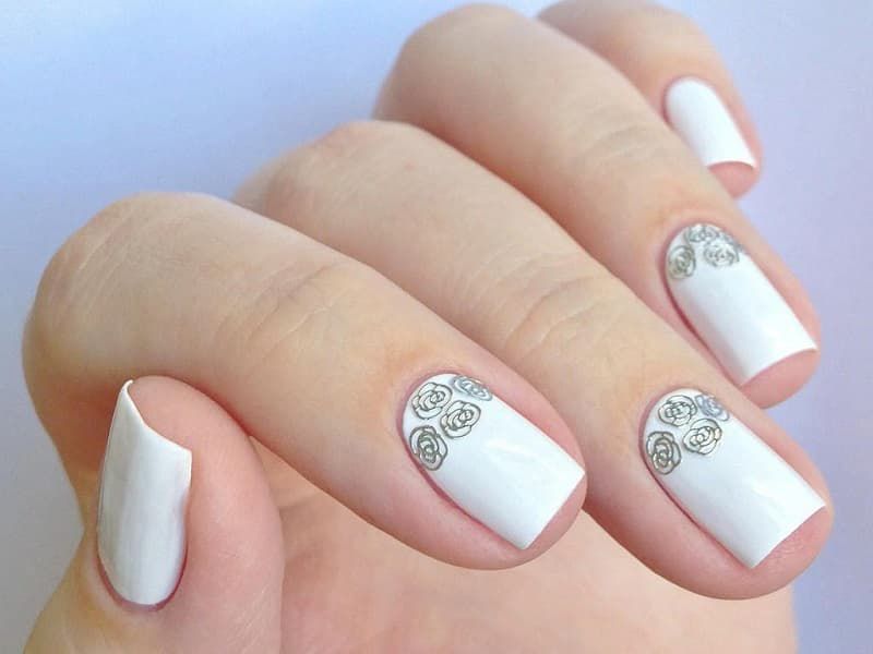 Mẫu nail cọ nét