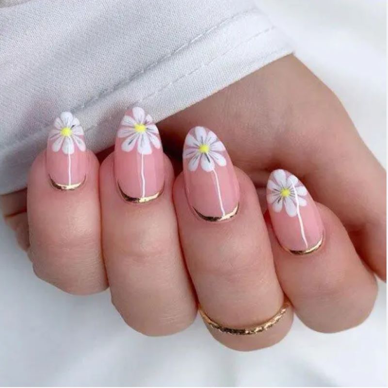 Mẫu nail cọ nét