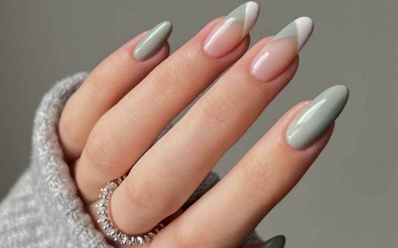 Mẫu nail màu pastel