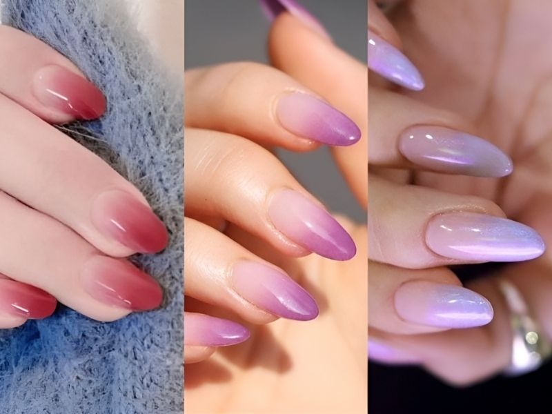 Mẫu nail Ombre