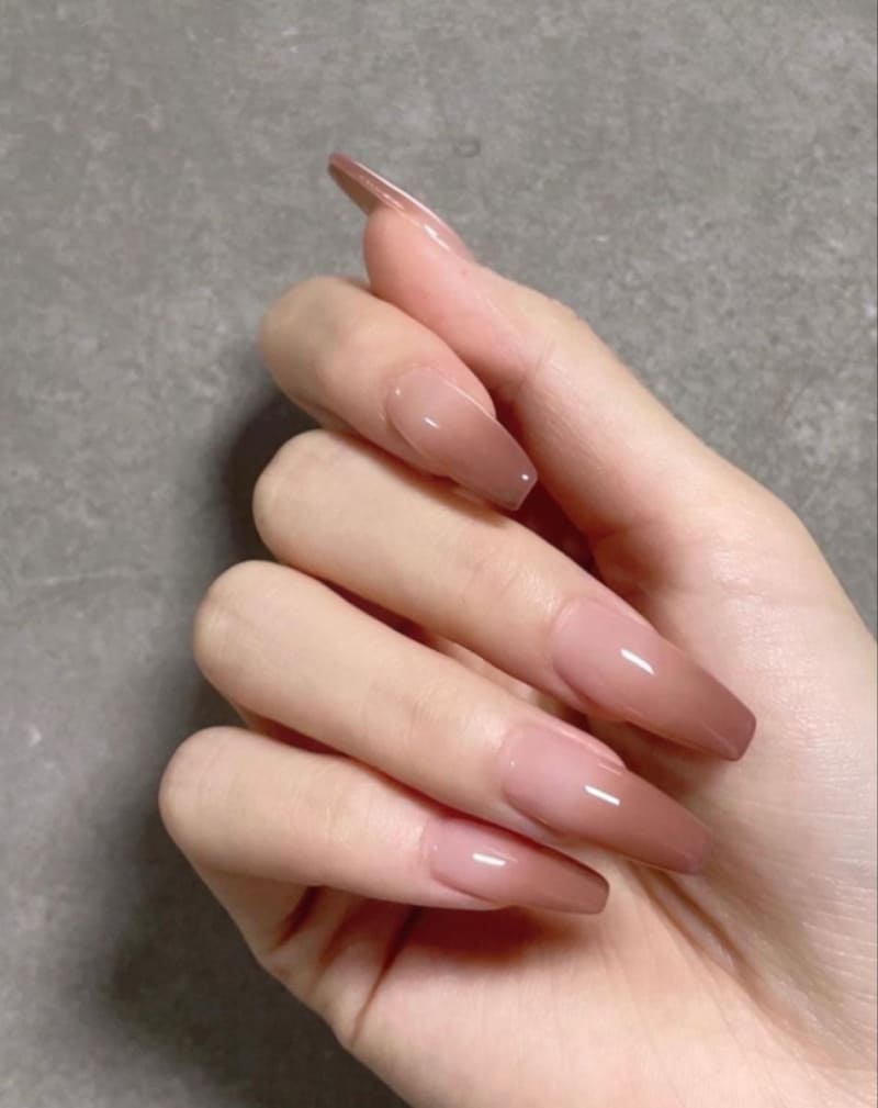 Mẫu nail Ombre