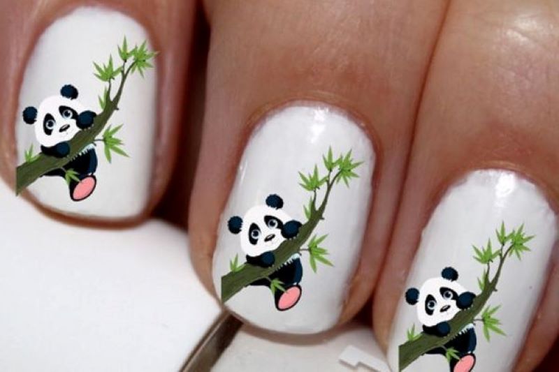 Nail gấu trúc