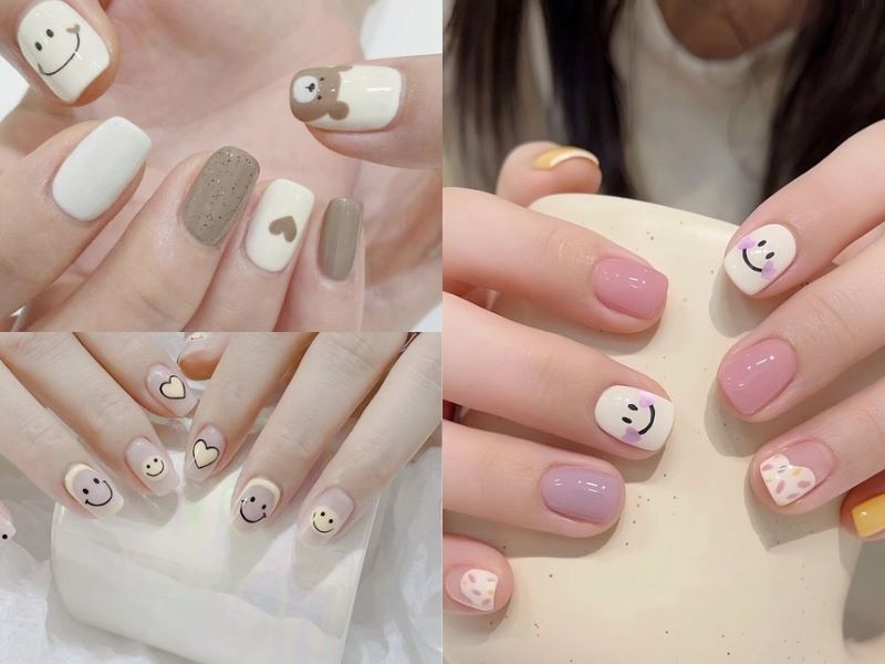 Mẫu nail học sinh