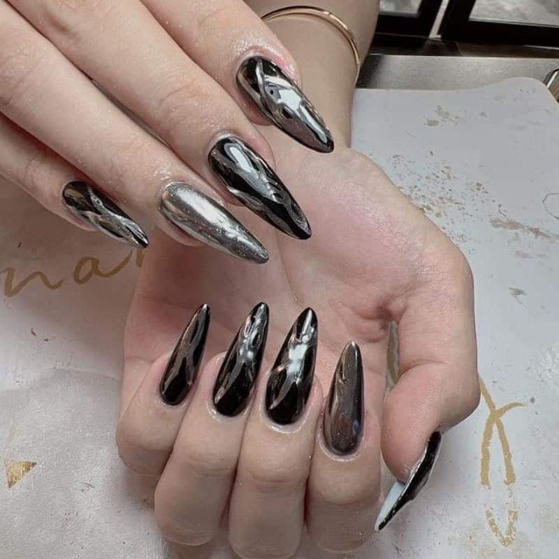 Nail tráng gương đẹp