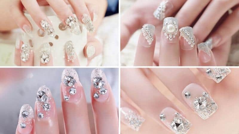 Nail Đính Đá Lấp Lánh