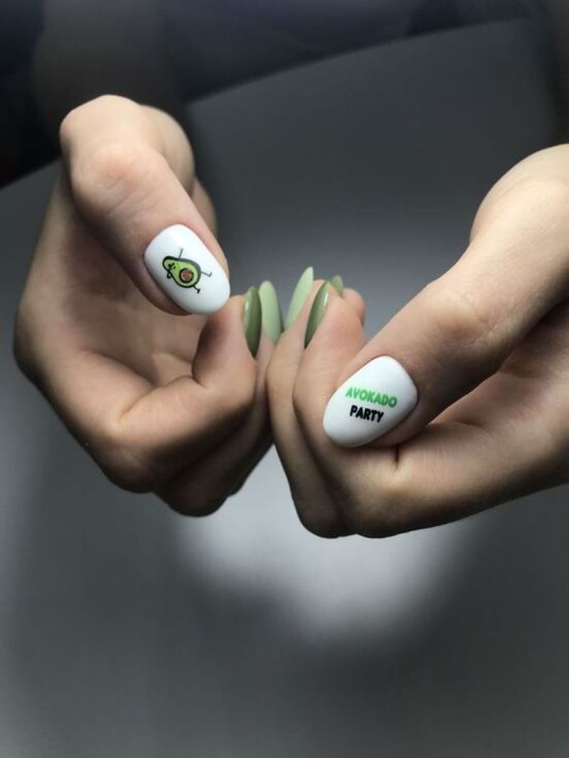 Nail trái bơ: Hot trend hè này mà bạn không thể bỏ qua!